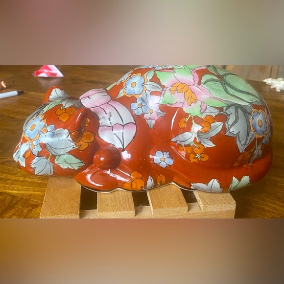 Other - Chinese Porcelain Sleeping Cat